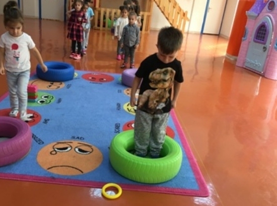 Güneşli Okyanus Koleji Okul Öncesi Balıklar Grubu Oyun Etkinliğinde