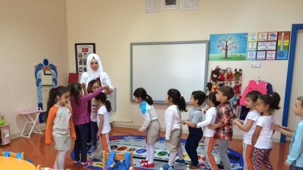 Güneşli Okyanus Koleji Okul Öncesi Gökkuşağı Grubu 'Bezirgan Başı' Oyunu Oynadı
