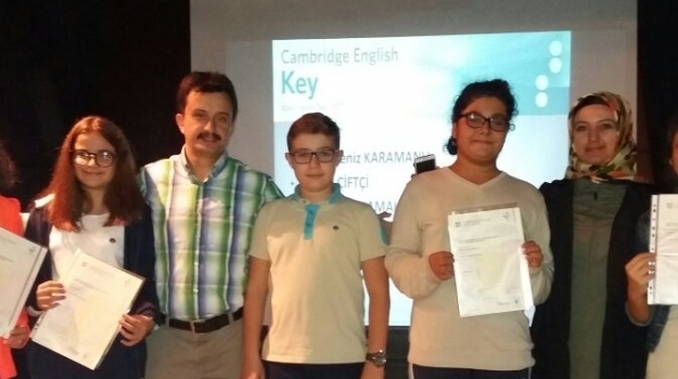 Güneşli Okyanus Ortaokulunda 'Cambridge Sertifika Töreni' Heyecanı Yaşandı