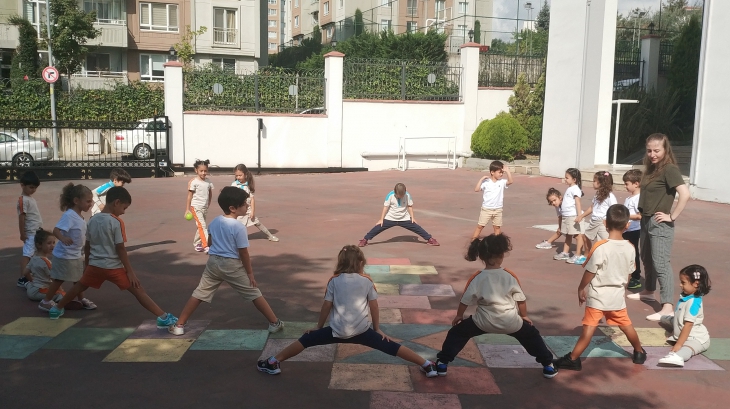 Halkalı Okul Öncesi Güneş Grubu Oyun Etkinliğinde.