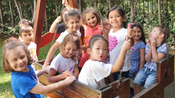 Halkalı Okul Öncesi Yıldızlar Grubu Öğrencileri Serbest Oyun Saatinde