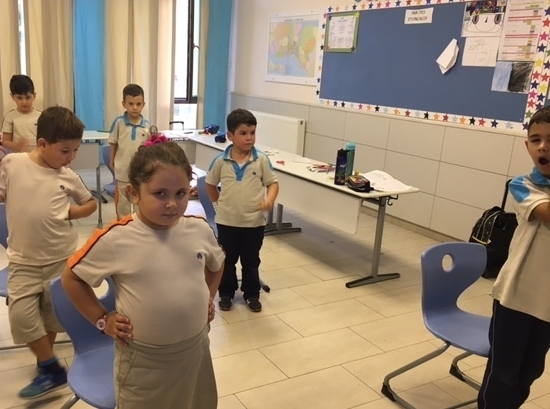 Üstün Zekalılar İlkokulu 1/C Sınıfı Matematik Dersinde