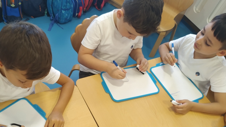 Okul Öncesi Yıldızlar Grubu Okuma Yazmaya Hazırlık Dersinde