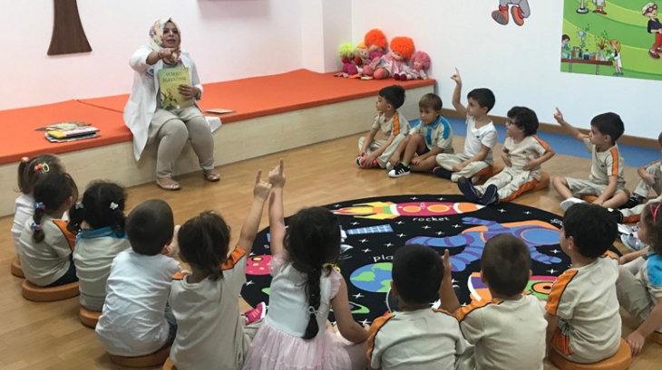 Okul Öncesi Yunuslar Grubu Türkçe Dil Etkinliğinde