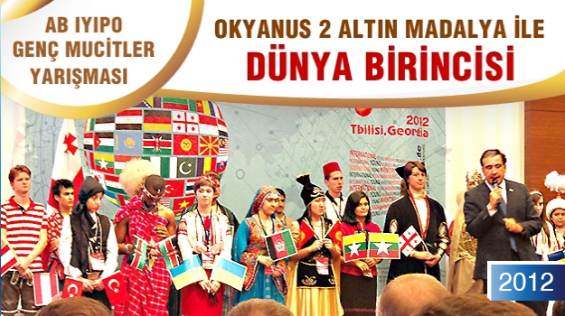 Okyanus'a Avrupa Birliği IYIPO Proje Yarışması'nda İki Altın Madalya