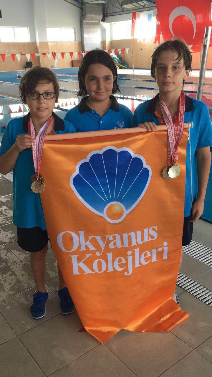 Okyanus Koleji Yüzme Kulübünden Büyük Başarı