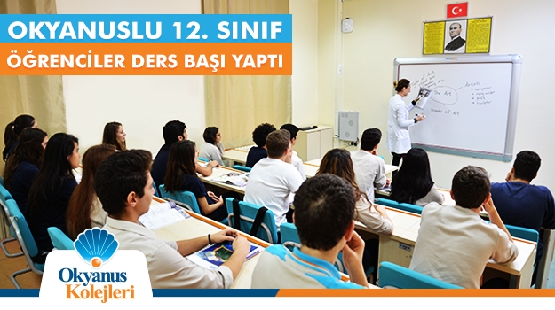Okyanuslu 12. Sınıf Öğrenciler Ders Başı Yaptı