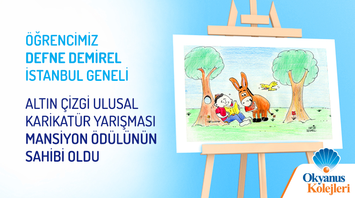 Altın Çizgi Ulusal Karikatür Yarışması Mansiyon ödülü