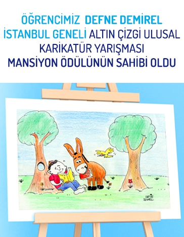 Altın Çizgi Ulusal Karikatür Yarışması Mansiyon ödülü