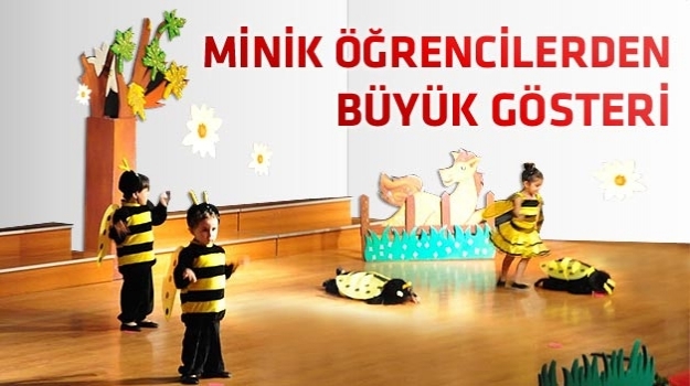 Anaokulu Öğrencilerinin Yıl Sonu Gösterisi