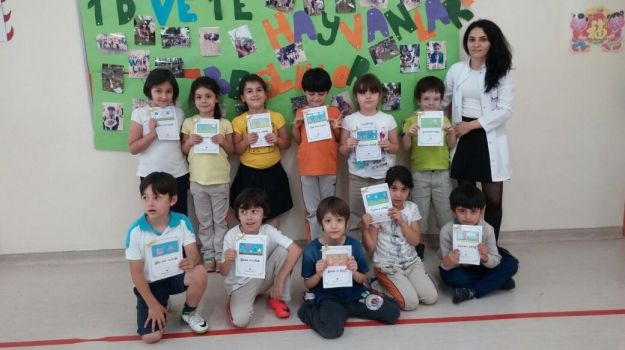 Ataşehir Okyanus 1. Sınıf Öğrencilerinden Hikaye Kitapları