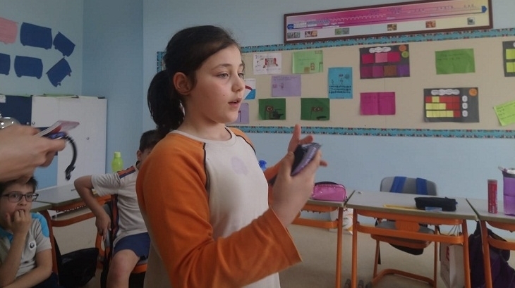 Bahçeşehir Okyanus Koleji Üstün Zekâlılar ve Yetenekliler İlkokulu 4-F Astro-Tabu Oyununu Oynadılar.