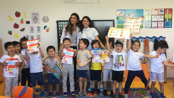 Beykent Okul Öncesi Balıklar Grubu Aile Katılımı Etkinliğinde