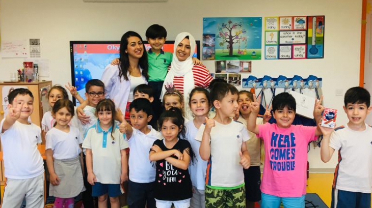 Beykent Okyanus Koleji Okul Öncesi Güneş  Grubu Öğrencileri Aile Katılımı Etkinliğinde