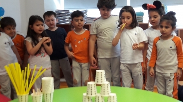 Beykent Okyanus Koleji Okul Öncesi Güneş Sınıfı  Sanat Eğlenceli Etkinlikler Gerçekleştiriyor