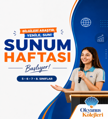 Bilgi Sahneye Çıkıyor: Sunum Haftası Başlıyor