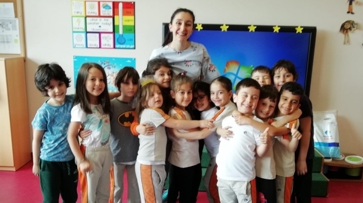Çekmeköy Okul Öncesi Yıldızlar Grubu Drama Dersinde