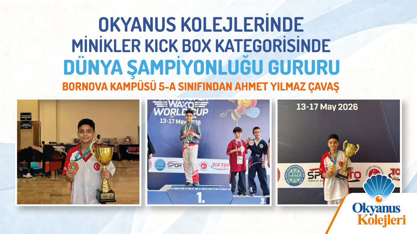 DÜNYA ŞAMPİYONU OKULUMUZDAN!