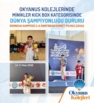 DÜNYA ŞAMPİYONU OKULUMUZDAN!