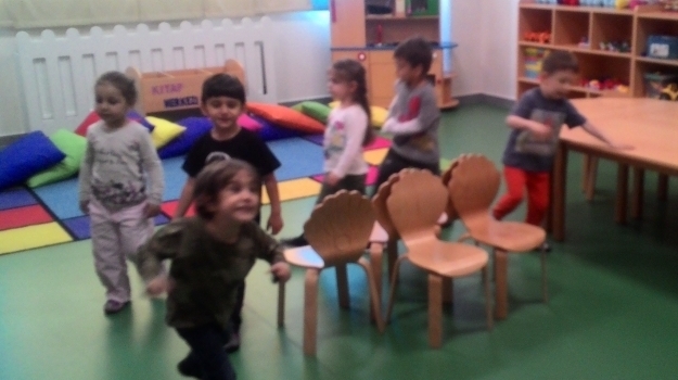 Eryaman Kampüsü Okul Öncesi Çiçekler Sınıfı Oyun Etkinliğinde