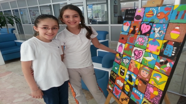 Güneşli Okyanus Koleji'nde Resim Sergisi Açıldı