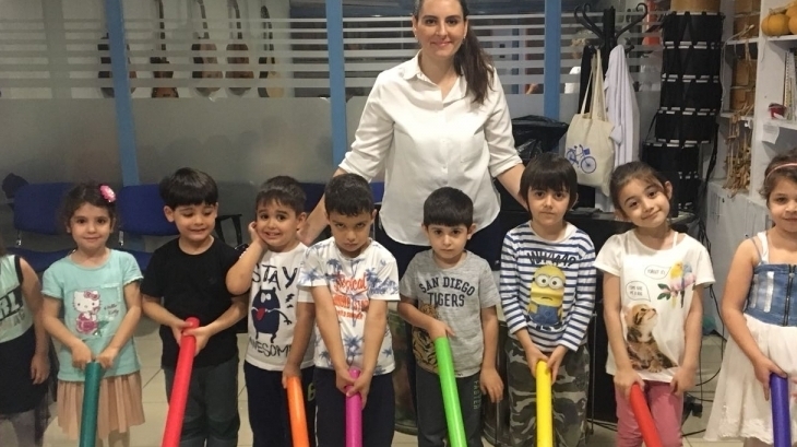 Halkalı  Okul Öncesi Öğrencileri  İlgi Ve Yetenek Kulüplerinde