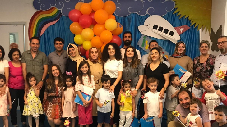 İncek Okyanus Koleji Öğrencileri Kıymetli Ailelerimizin Katılımıyla Heyecanla Bekledikleri Başarı Belgelerini Aldılar.