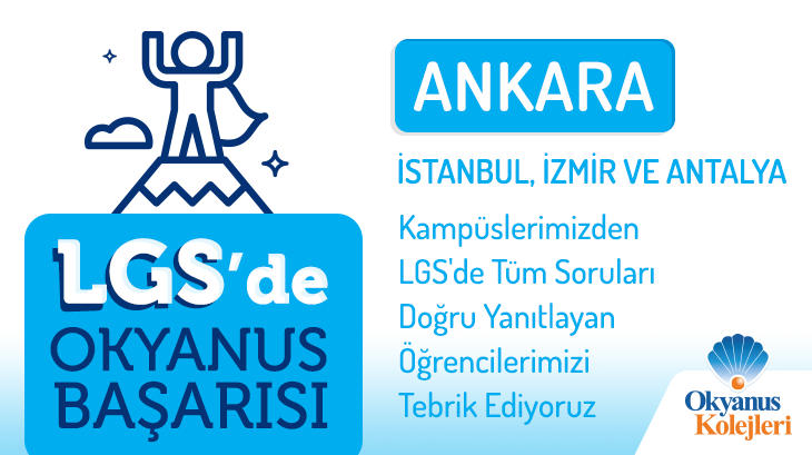 LGS'de Okyanus Başarısı