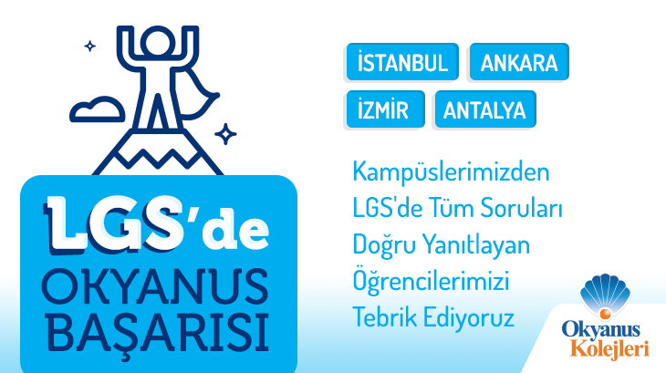 LGS'de Okyanus Başarısı