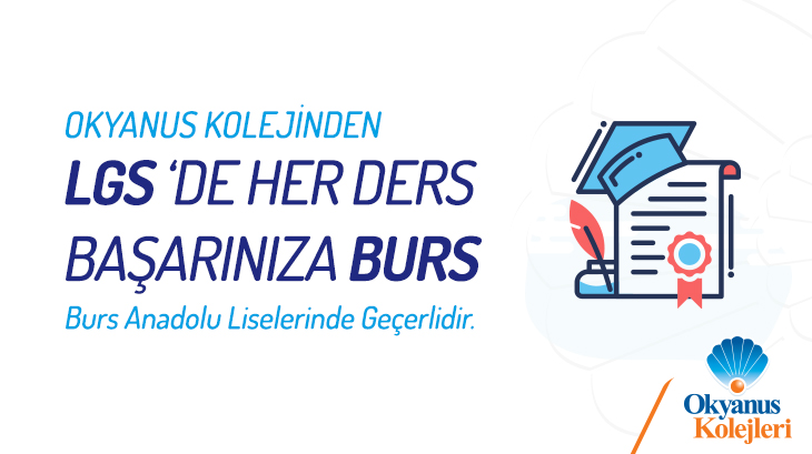 LGS'den Tek Ders Başarınıza Burs
