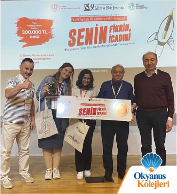 Lise Öğrencilerimiz Üsküdar Üniversitesi'nde 2 İKİNCİLİK ve Mansiyon ödülü aldılar.