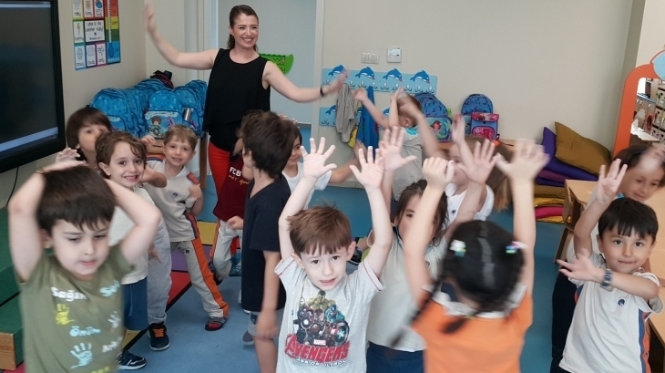 Mavişehir Okyanus Koleji Okul Öncesi Yunuslar Grubu Aile Katılım Etkinliğinde