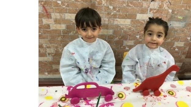 Mimaroba Okul Öncesi Okyanus Koleji B Ve C Grubu Öğrencileri Elika Oyuncak Atölyesinde