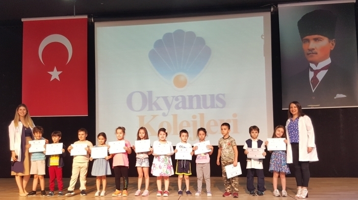 Mimarsinan Okyanus Koleji Okul Öncesi Gökkuşağı Grubu 2017-2018 Eğitim Dönemini Bitiriyor