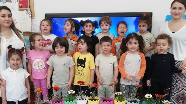 Mimarsinan Okyanus Koleji Okul Öncesi Çiçekler Grubu Aile Katılım Etkinliğinde