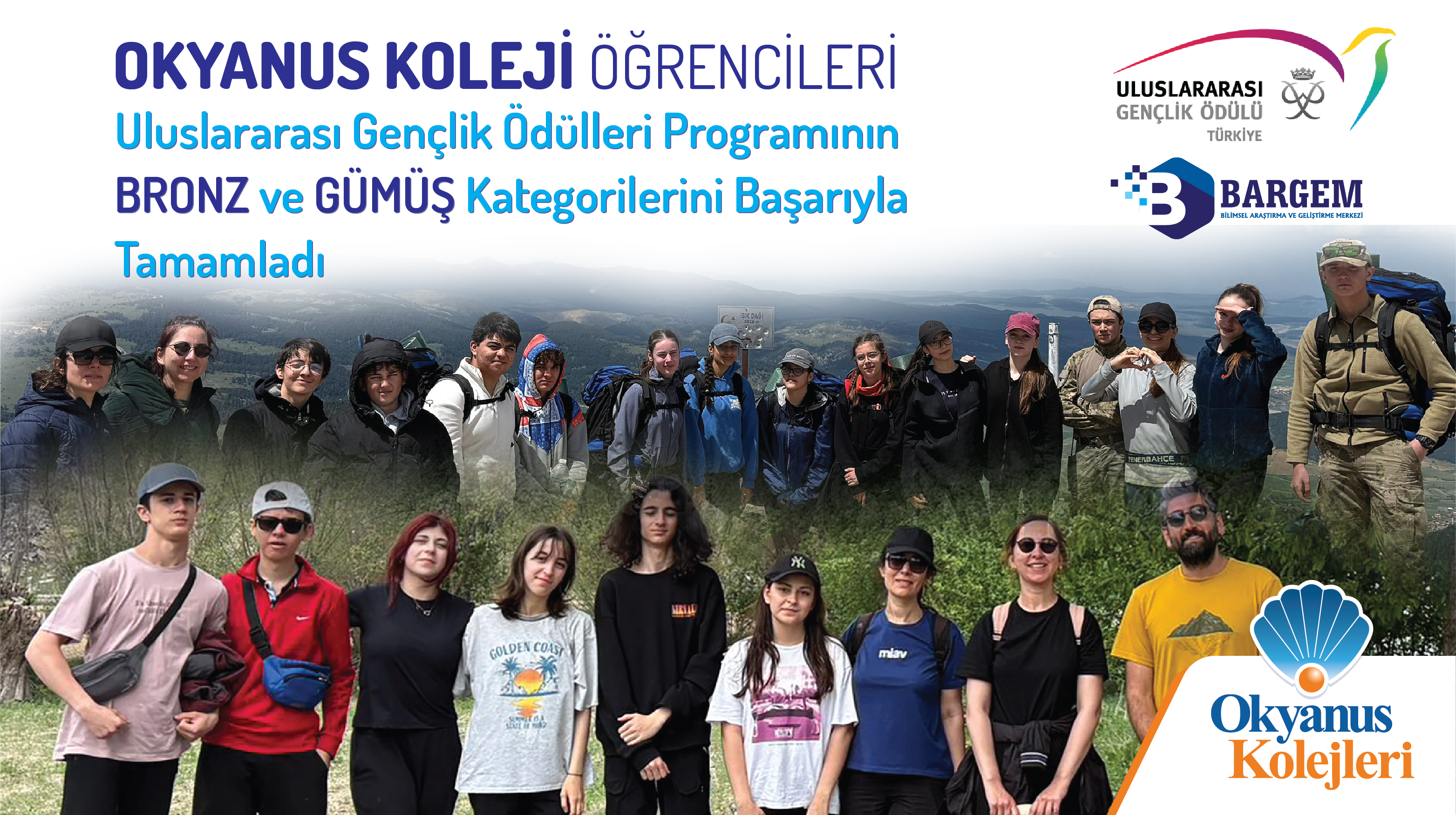 OKYANUS KOLEJİ ÖĞRENCİLERİ ULUSLARARASI GENÇLİK ÖDÜLLERİ