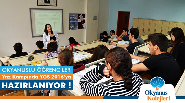 Okyanuslu Öğrenciler Yaz Kampında YGS'ye Hazırlanıyor