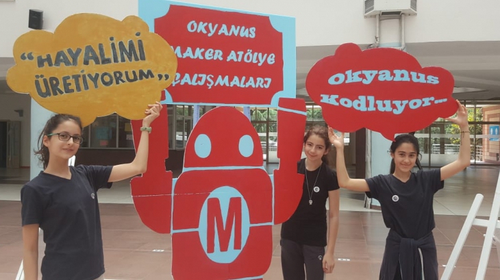 Ortaokul Kademesi Öğrencilerimizin Maker Çalışmaları