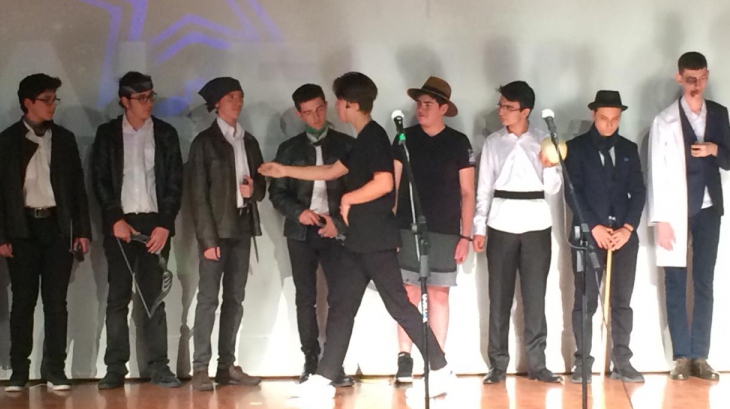 Roman Kahramanları Talent Show’da