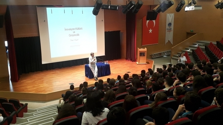Onur Yolan Tarafından “Girişimcilik ve İnovasyon” Konulu Söyleşi Gerçekleştirildi