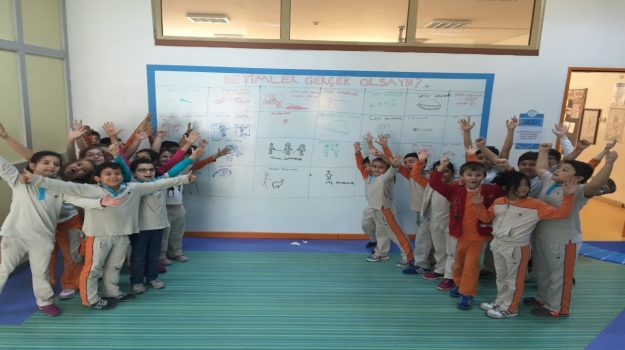 2-E ve 2-F Sınıfları "Deyimler Gerçek Olsaydı?" Çalışması Yaptı
