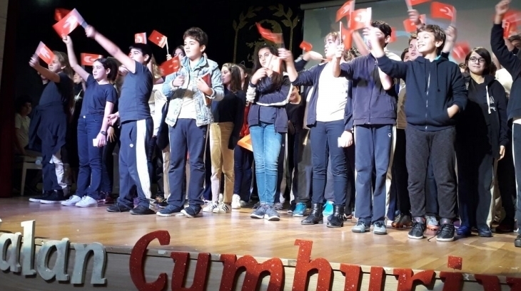 29 Ekim Cumhuriyet Bayramını Kutladık