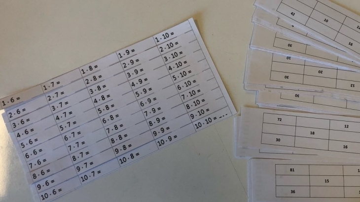 5/B ile Eğlenceli Çarpma