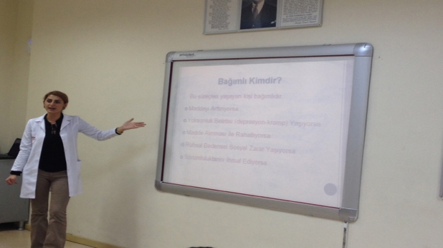 8. Sınıflar'a "Zararlı Alışkanlıklar" Semineri
