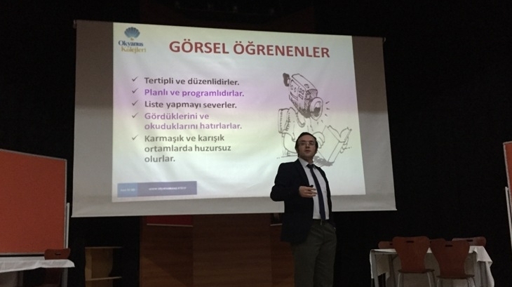 8. Sınıf Öğrencilerine Öğrenme Stilleri Sunumu Yapıldı