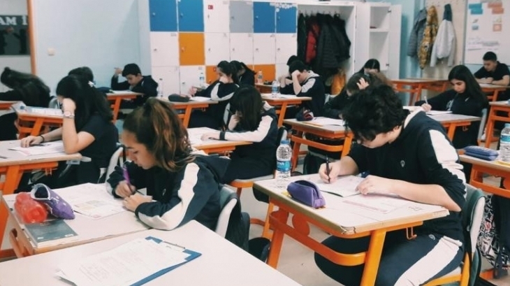 8.Sınıflarımız LGS Deneme-8 (Sayısal) Sınavına Girdiler