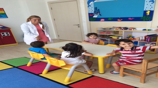 Adana Okyanus Koleji Anaokulu İngilizce Dersinde