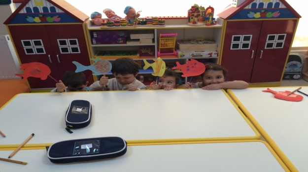 Adana Okyanus Okul Öncesi Deniz Yıldızı Minikleri’nden Fish Kuklaları