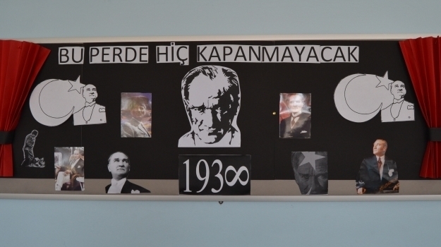 Adana Okyanus Koleji Ilkokul Haber Adana Okyanus Kolejinde 10 Kasim Ataturk U Anma Pano Calismalari
