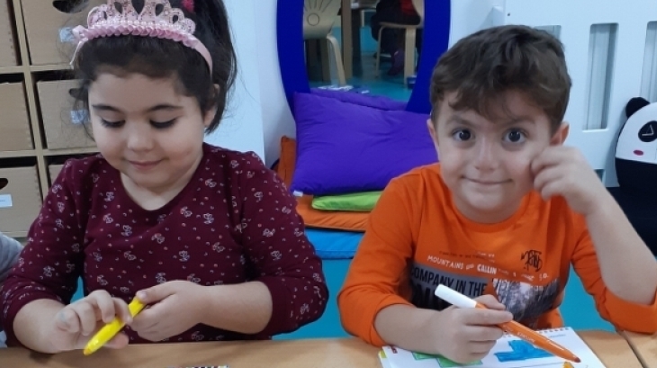 Adana Okyanus Koleji Okul Öncesi Yıldızlar Grubu Düşünce Becerileri Dersinde